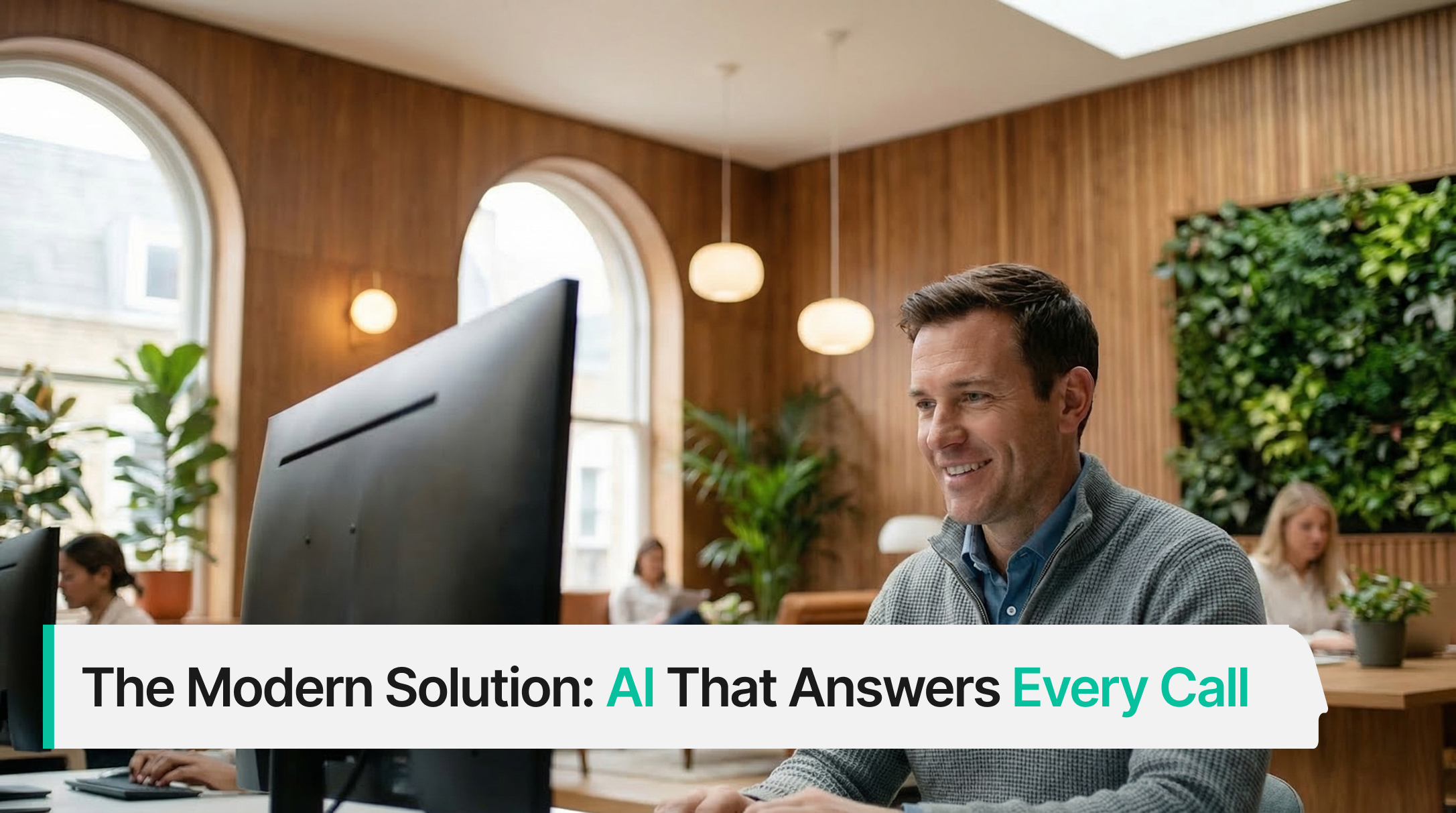 Modern Solution AI that answers every call